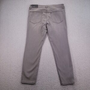 ANN TAYLOR Jeans Size 14P The Skinny Curvy Fit Gray Stretch Denim NEW